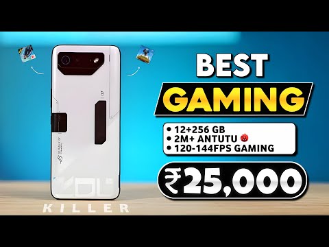 GAMING KING 🔥 | Top 5 Best Gaming Smartphones Under 25,000 in August | Best Killer Phones under 25k