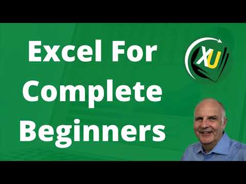 About The Excel For Complete Beginners Course