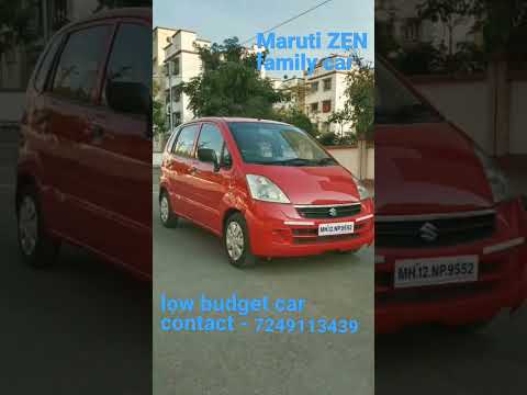 🚘 Maruti ZEN, pertol car, low budget car, Top condition, location - shrirampur, contact - 7249113439