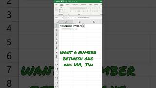 How to Generate Random Numbers in Excel