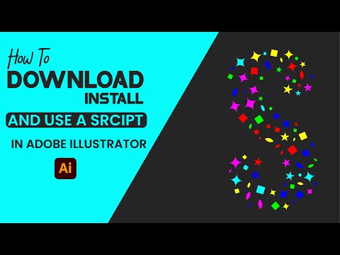 How to easily download,install, and use a script in Adobe Illustrator (2024)