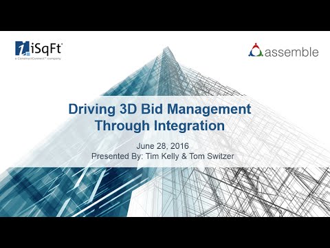 Driving 3D Bid Management Through Integration