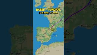 EASYJET SWITZERLAND FLIGHT U21281 FROM BASEL (BSL) TO FUNCHAL (FNC) #flight #airplane #aviation