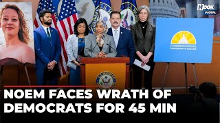 'Noem, DHS Spit In The Face Of...': Fiery Press Conference By Ilhan Omar, Other Dems On ICE, Trump