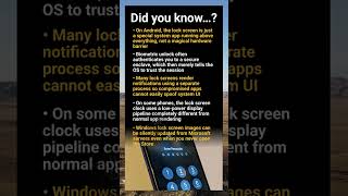 Surprising engineering secrets behind the lock screen on modern devices