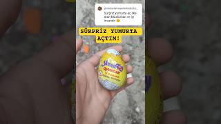 Sürpriz yumurta açtım! #keşfet #keşfetedüş #öneçıkar