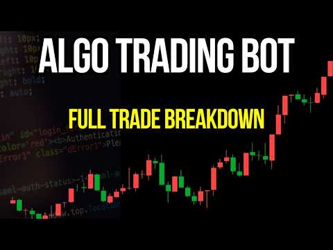 I Let My Algo Trading Bot Trade By Itself, How Did It Do? – Full Trade Breakdown & Results