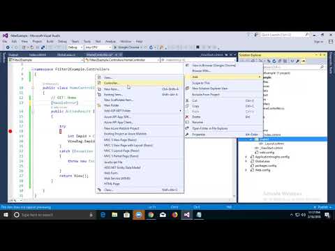 HandleError attribute in mvc