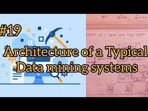 #19 Architecture of a Typical Data mining systems #dwdm #Data mining