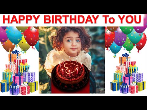 How to make a birthday video with images in PowerPoint -- Best Birthday video editing !