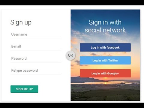 04-Web Design- SignUp Form using Html and Css