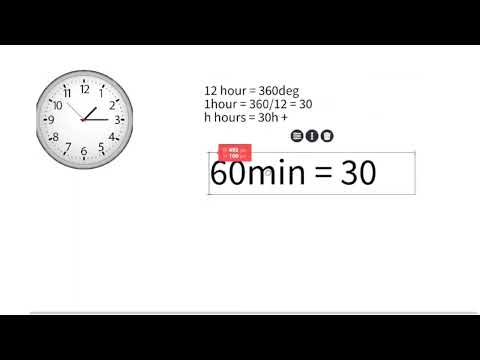 How to create an analog clock using html css javascript