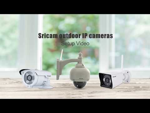 Sricam Outdoor IP Camera Tutorial