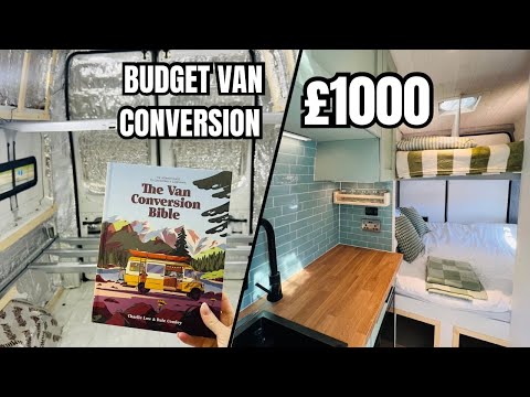 £1000 Budget Van Conversion | Converting a Van Into a Camper With 5 Beds | Van Tour