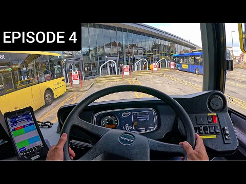 Wright StreetDeck POV Bus Drive on Service (with Passengers) 4K - Episode 4