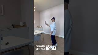 3D Room Scan on Android using the app AR Plan 3D
