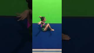 Can sit on n pike, tuck, and straddle- Floor