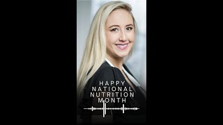 March is National Nutrition Month and We Need YOUR Input! #shorts