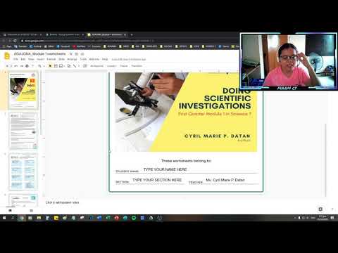 [Step-by-Step Tutorial) How to access and answer our digital worksheets in Science 7
