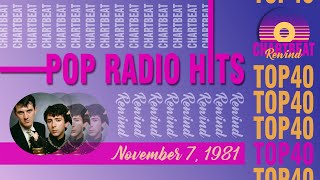 Pop Radio Hits TOP40 (November 7, 1981)