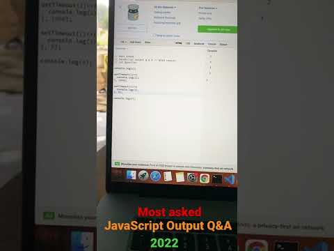 (Q-1) Most asked JavaScript output questions. #javascript #reactnative #asked #cse #frontend