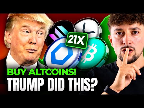 TRUMP DID IT! These 5 Altcoins Could 20x in June