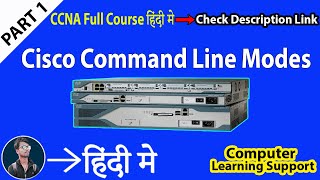 Router and switch CLI Modes and Commands for CCNA Beginners in Hindi | Cisco Commands For Beginner |
