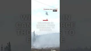 Massive wildfires in Canada force thousands to evacuate