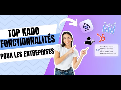 [FR] Cartes de visite virtuelles KADO pour les entreprises – Fonctionnalités