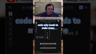 Does code need to only make sense to you? #programming #coding #developerlife #thoughts #opinion