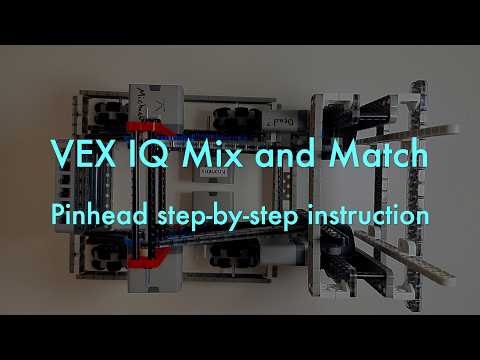 VEX IQ Mix & Match Robot Reveal | Pinhead Robot Instructions (FULL)