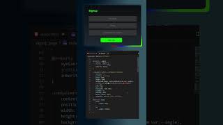 How to make signup page using html or CSS #html #css #javascript #java #python #coding