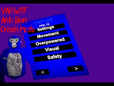 THIS MENU CAN CRASH PEOPLE!? | YAP.WTF | New Best FREE Gorilla Tag Mod Menu.