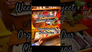 To Do List ✅ Follow along as I sort & tidy our napkin drawer in the Grammy Hutch #chores #todolist