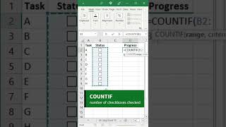 How to involve checkboxes in formula 🔥 count checked checkboxes #excel