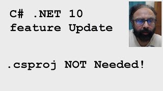Announcing dotnet run app.cs – A simpler way to start with C# and .NET 10 | .csproj NOT needed!