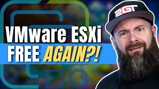 Broadcom just made VMware ESXi FREE again?!