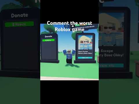 What is the worst Roblox game? #roblox #robloxshort #robloxshorts #findyourdev #game #gaming #shorts