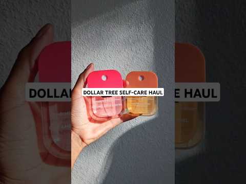 Dollar Tree haul (self-care)