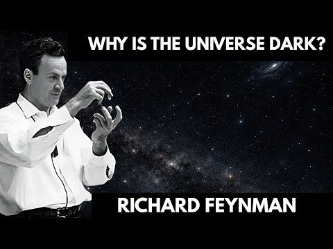 Feynman EXPLAINS That the Universe Is Full of Stars but Why Is It Dark?