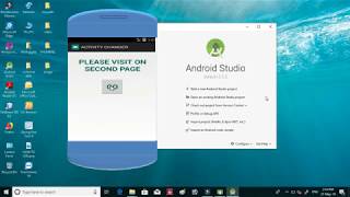 CHANGE ON  ACTIVITY (PAGE) TO ANOTHER ACTIVITY WITH SINGLE LINE CODE ( ANDROID STUDIO )