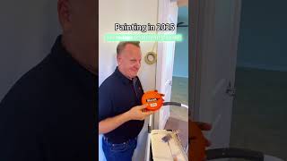 Skip Green Tape. Use This Instead. #paintingtips #diyhack #frogtape #painterslife #painters_pro