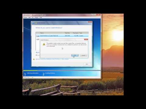 How to install Windows 7 [Part 1 of 2 HD]
