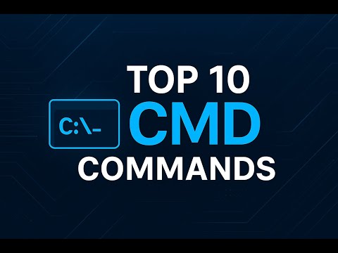 Top 10 CMD Commands You MUST Know in 2025