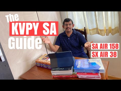 KVPY SA : Preparation strategy | Books | Exam pattern | Syllabus | Tips and more by KVPY Topper 🔥🔥