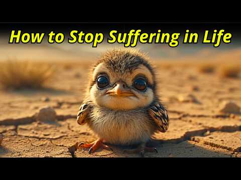 How to Stop Suffering in Life. Story of a Bird-Motivational-Moral Story.