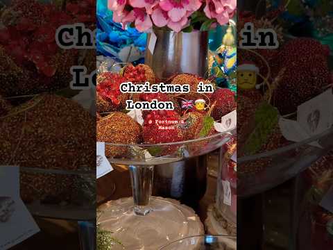 Christmas in London 🎄🇬🇧 #london #fortnumandmason #liberty #europe #travel #christmas #vlogmas