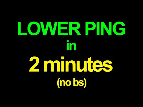 How to get lower ping in 2 minutes (no bs)