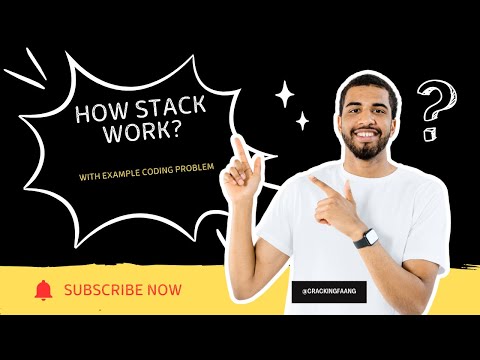How Stack works in Java | Leetcode 20 | Cracking the coding interview in Hindi