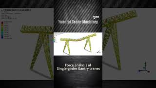 Force Analysis of Single-Girder Gantry Crane with Truss Girder, Truss Girder Gantry Crane for Sale